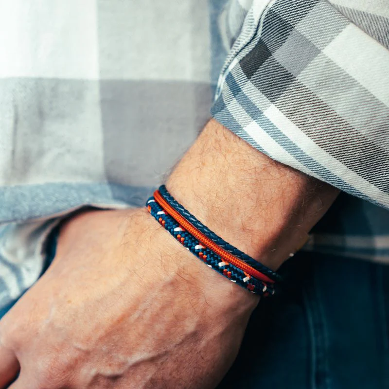 Segelseil, Segeltau & Leder Armband Strandglück (Multistrang) - Image 5