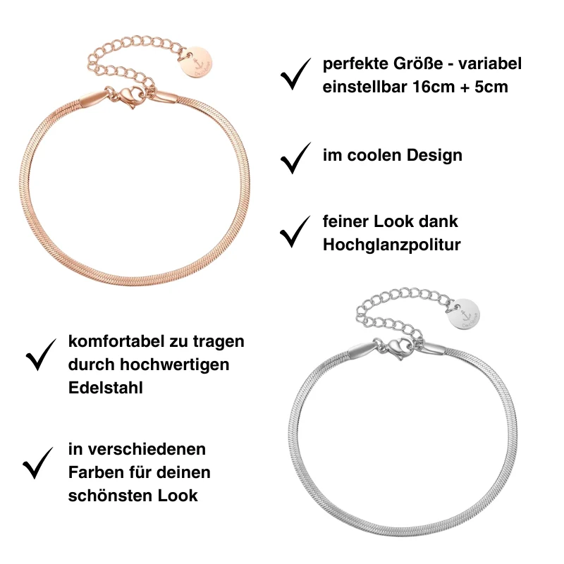 Snake Armband aus Edelstahl - Image 6