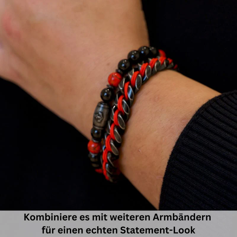 Stahltau Armband Küstenbrandung (Kapitän rockt) - Image 3