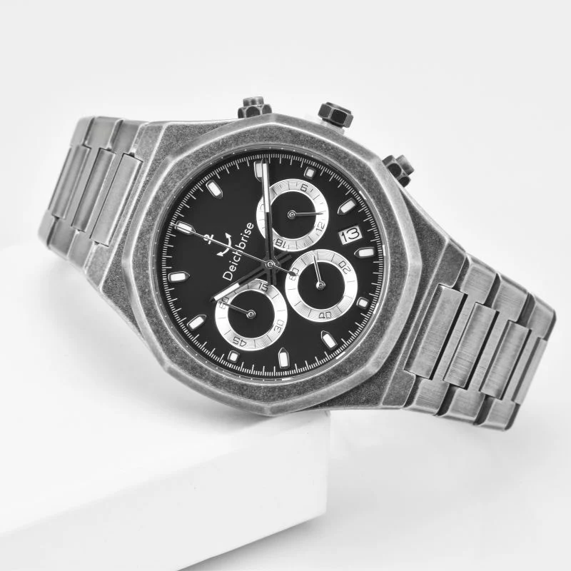 Chronograph Bootsmann 41mm (Herren) (Vintage-Schwarz) - Image 5