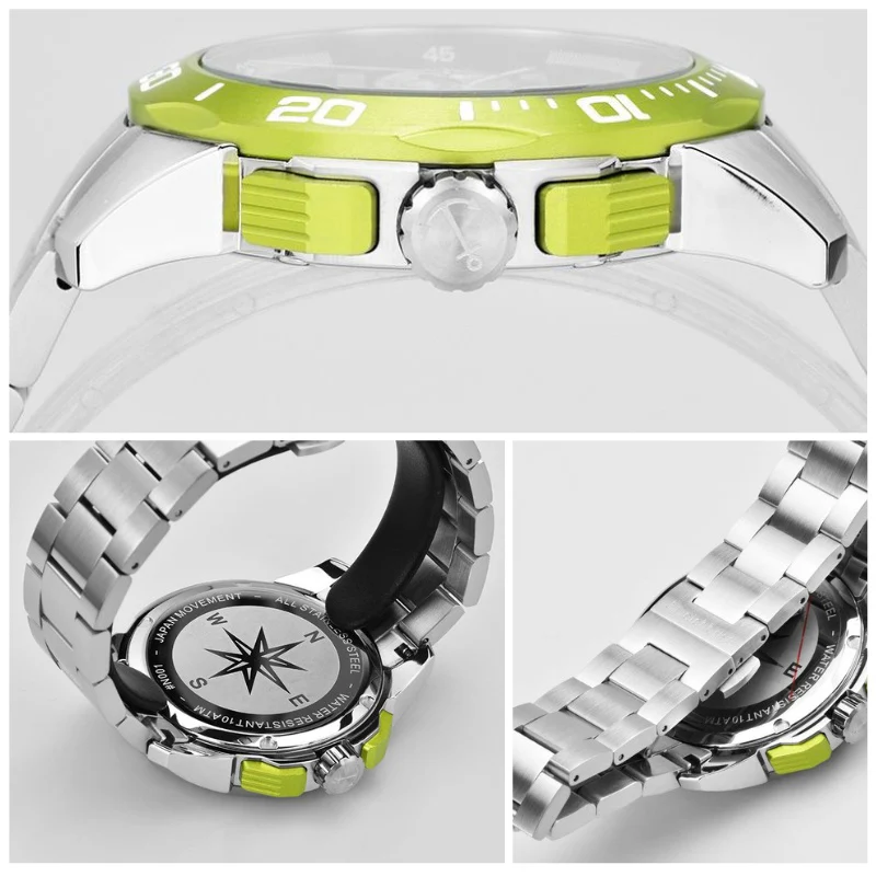 Chronograph Kitesurfer 45mm/55mm inkl. Uhrenbox & 2 Wechselarmbändern (limitiert) - Image 3