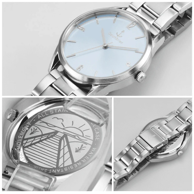 Uhr Meeresblau 35mm (Damen) - Image 5