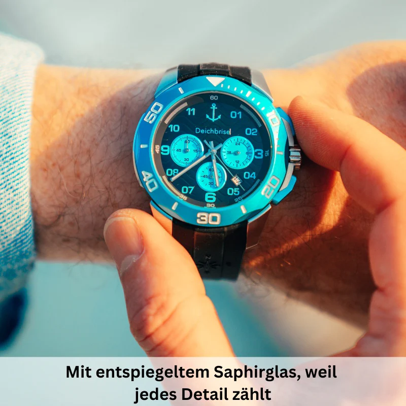 Chronograph Ocean 45mm/55mm inkl. Uhrenbox & 2 Wechselarmbändern (limitiert) - Image 4