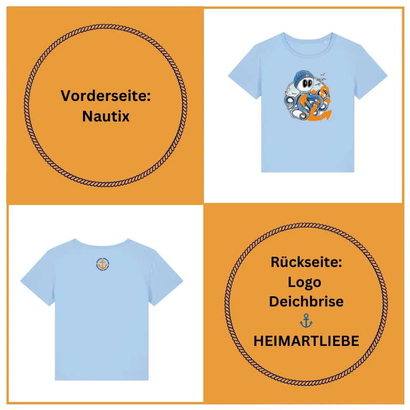 Damen T-Shirt "Nautix" (Oceanbreeze) - Image 4